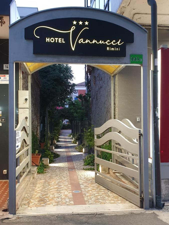 Hotel Vannucci Rimini Exteriér fotografie