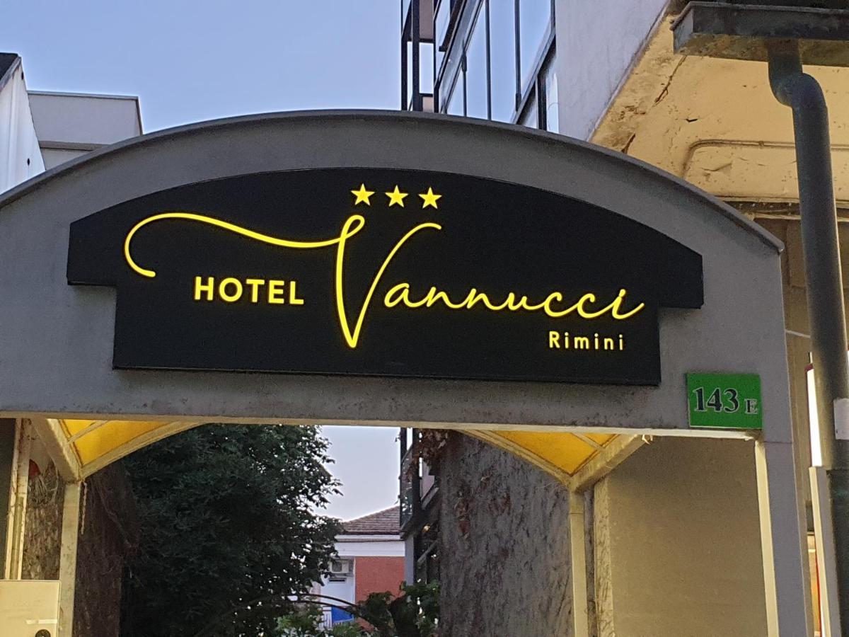 Hotel Vannucci Rimini Exteriér fotografie